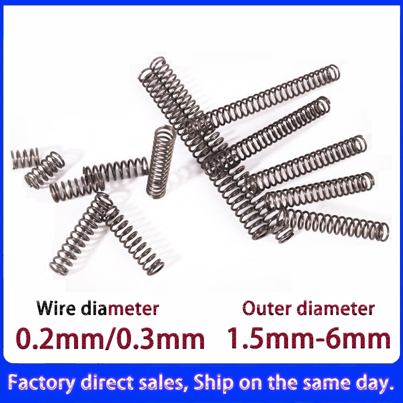10Pcs/Lot 0.2mm/0.3mm Spring S - Mini Trampoline Spring recension och pris