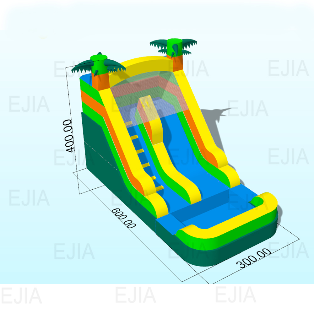 Backyard Inflatable Slides wit - Kids Outdoor Ball recension och pris