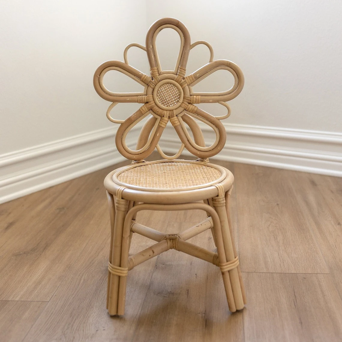 For Rattan Flower Kids Chairs  - Kids Outdoor Table recension och pris