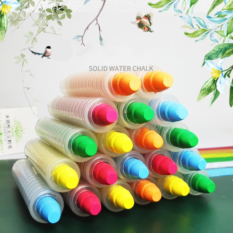 Solid Water Chalk Dust Free Si - Chalk Outdoor Jumbo recension och pris