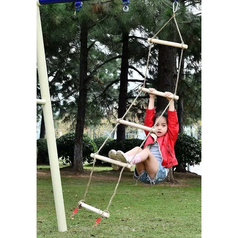 Children Climbing Rope Ladder  - Kids Outdoor Swing recension och pris