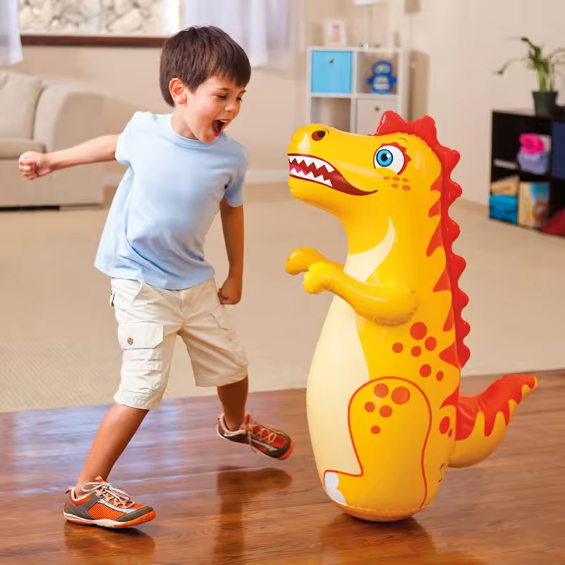 Tumbler Boxing Inflatable Stan - Kids Outdoor Yard Games recension och pris