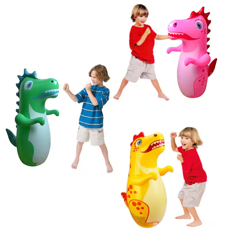 Tumbler Boxing Inflatable Stan - Kids Outdoor Yard Games recension och pris