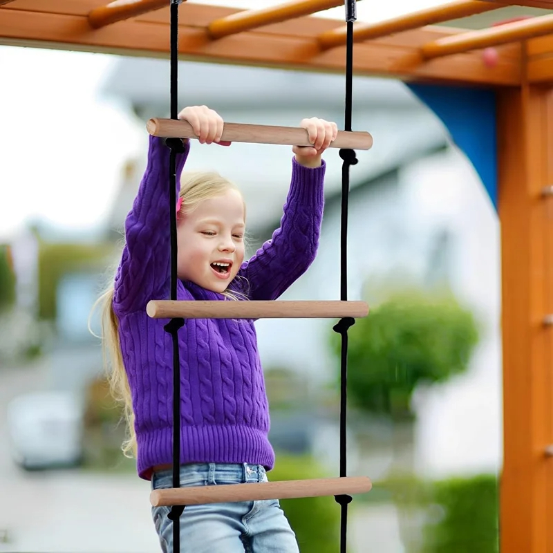 Children Climbing Rope Ladder  - Kids Outdoor Swing recension och pris