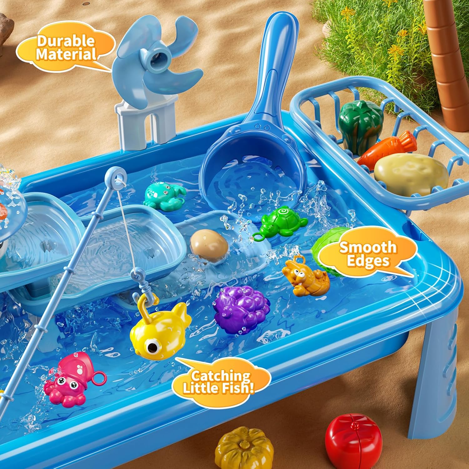 Water Table Play Sink Toy for  - Kids Outdoor Table recension och pris