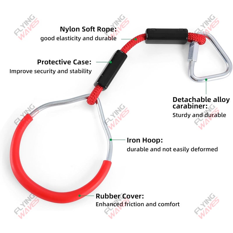 Kids Hanging GYM Ring Swing Cl - Kids Outdoor Swing recension och pris
