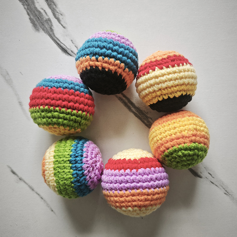 2026 NEW 1/3/6PC Soft Handmade - Kids Outdoor Ball recension och pris