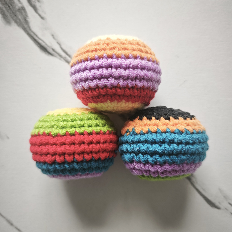 2026 NEW 1/3/6PC Soft Handmade - Kids Outdoor Ball recension och pris