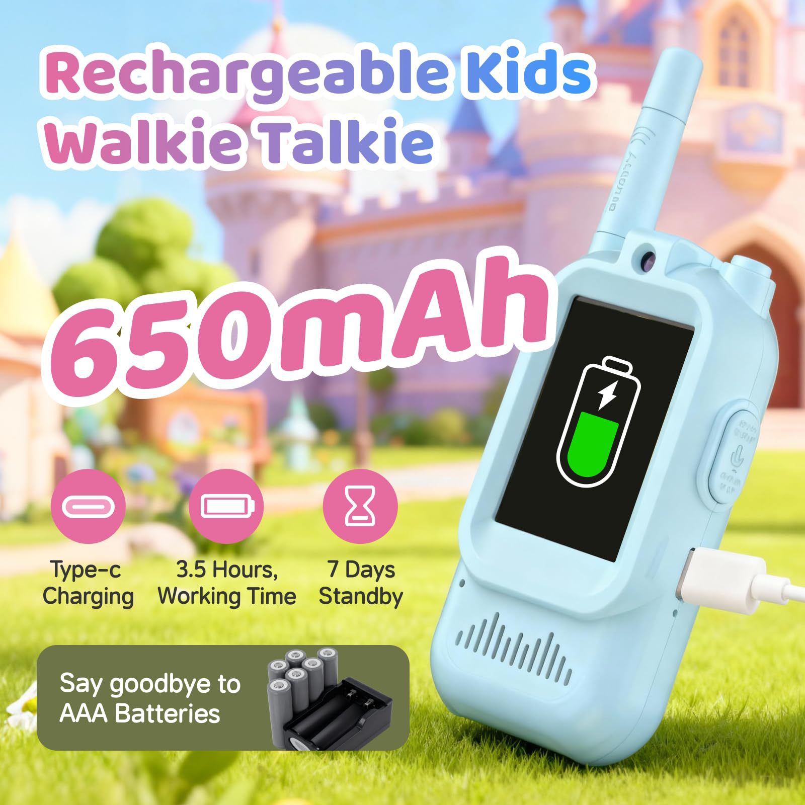 2PCS Video Children's Video Wa - Kids Outdoor Voices recension och pris