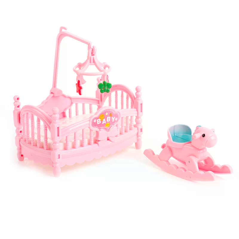 Miniature Crib Wooden Horse Se - Kids Outdoor Umbrella Chair recension och pris