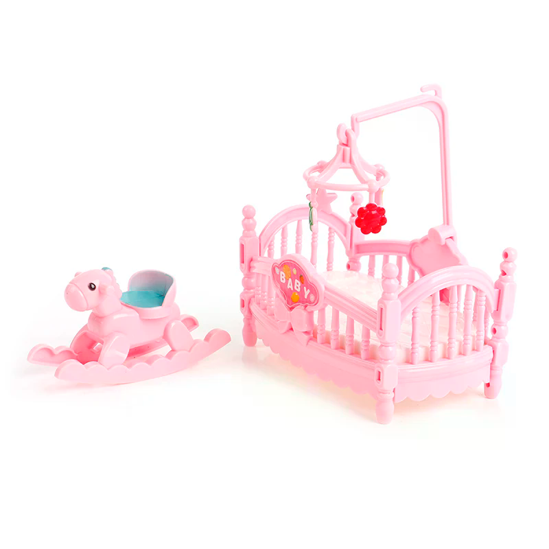 Miniature Crib Wooden Horse Se - Kids Outdoor Umbrella Chair recension och pris