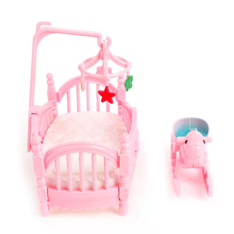 Miniature Crib Wooden Horse Se - Kids Outdoor Umbrella Chair recension och pris