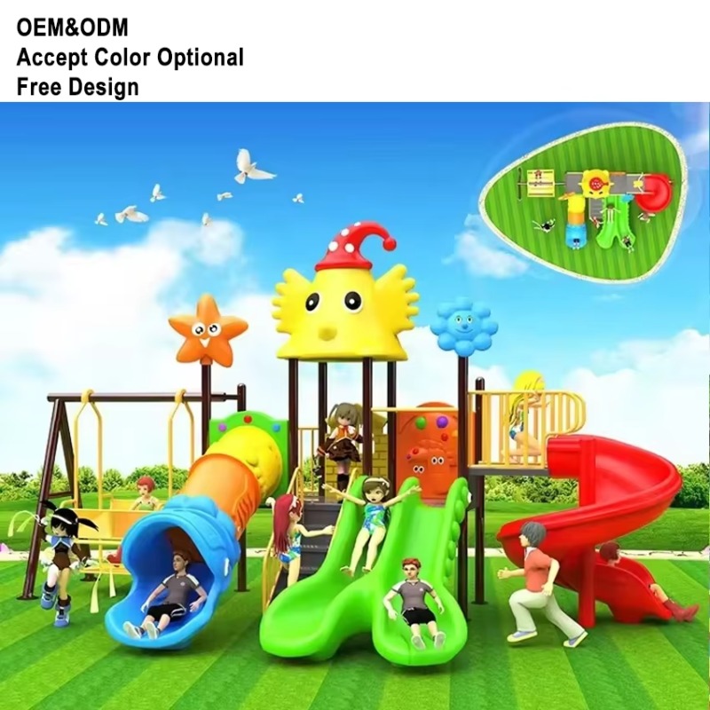 Playground Outdoor Kids Slide  - Kids Outdoor Swing recension och pris