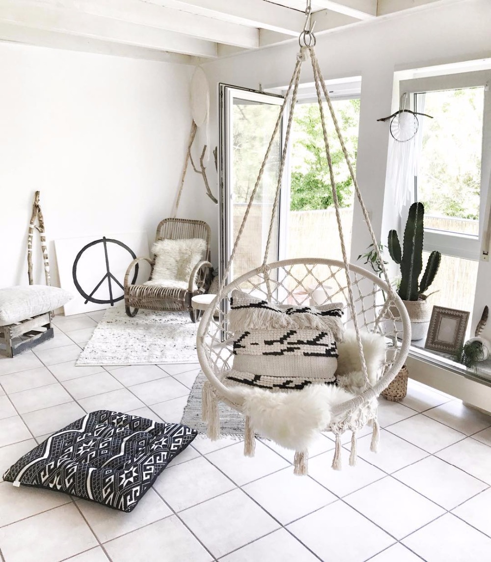 2025 Nordic Garden Handmade Kn - Kids Outdoor Swing Chair recension och pris