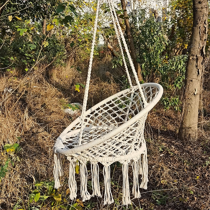 2025 Nordic Garden Handmade Kn - Kids Outdoor Swing Chair recension och pris