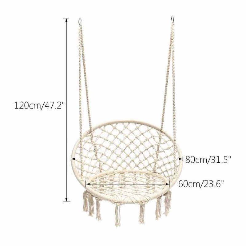 2025 Nordic Garden Handmade Kn - Kids Outdoor Swing Chair recension och pris