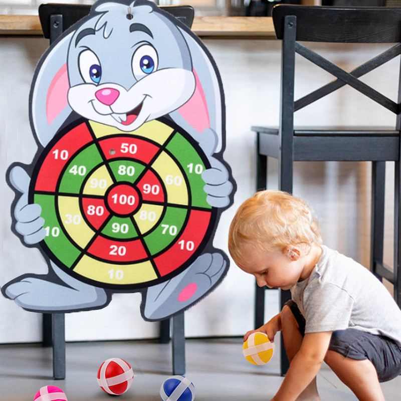 Montessori Dart Board Target S - Kids Outdoor Yard Games recension och pris